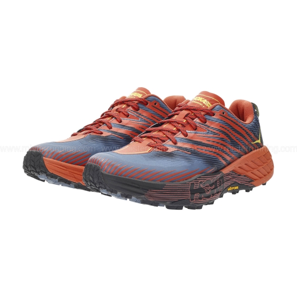 Hoka Speedgoat 4 - Fiesta/Provincial Blue