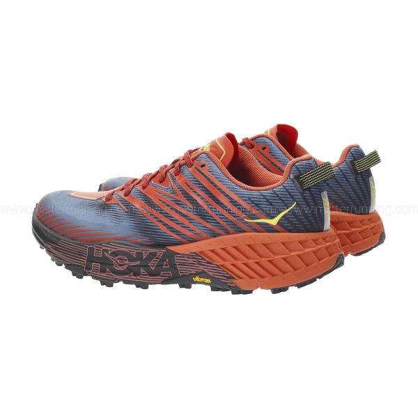 Hoka Speedgoat 4 - Fiesta/Provincial Blue