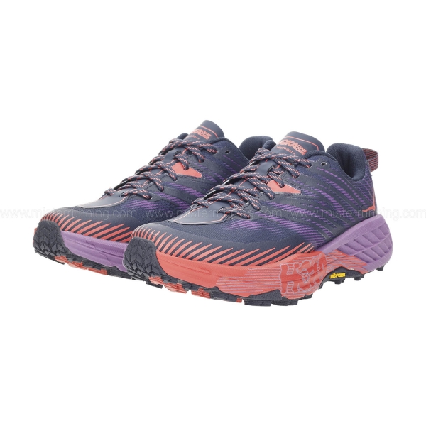 Hoka Speedgoat 4 - Outer Space/Hot Coral