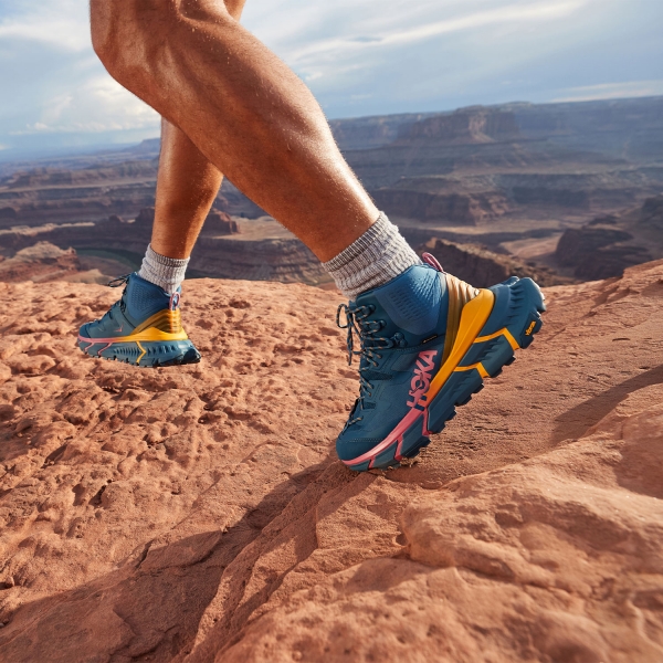 Hoka Tennine Hike GTX - Moroccan Blue/Saffron