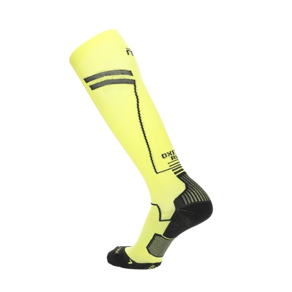 Mico Compression Oxi-Jet Medium Weight Calze - Giallo Fluo