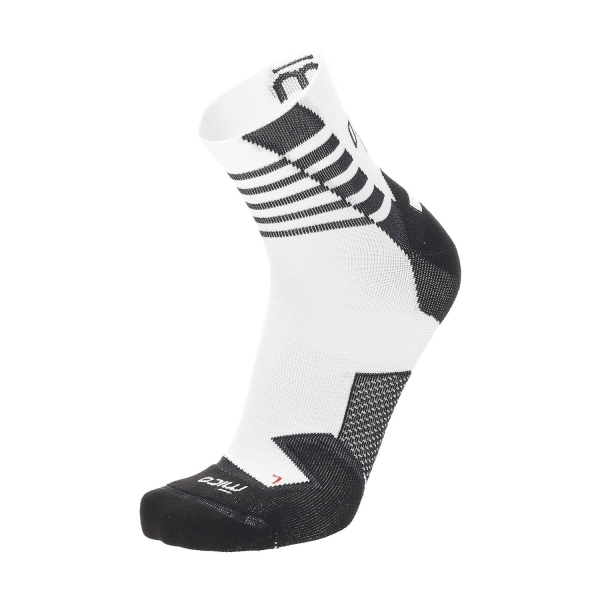 Calze Running Mico Oxijet Light Weight Compression Calze  Bianco CA 1280 001