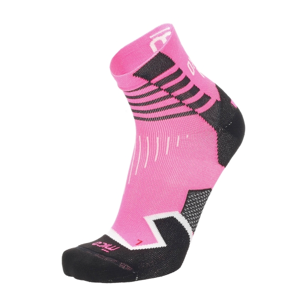 Calcetines Running Mico Oxijet Light Weight Compression Calcetines  Fucsia Fluo CA 1280 172