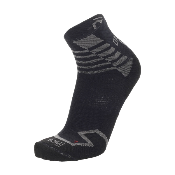 Running Socks Mico Oxijet Light Weight Compression Socks  Nero CA 1280 007