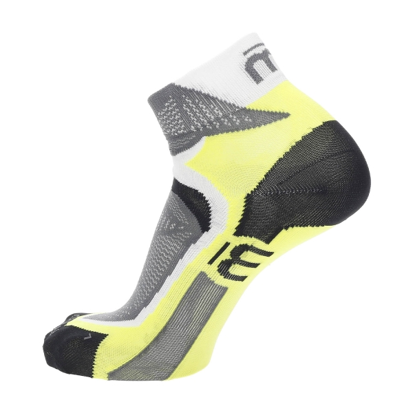 Mico X-Performance X-Light Calze - Bianco/Giallo Fluo