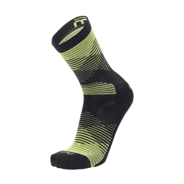 Running Socks Mico Professional Light Weight Socks  Nero/Giallo Fluo CA 1289 160