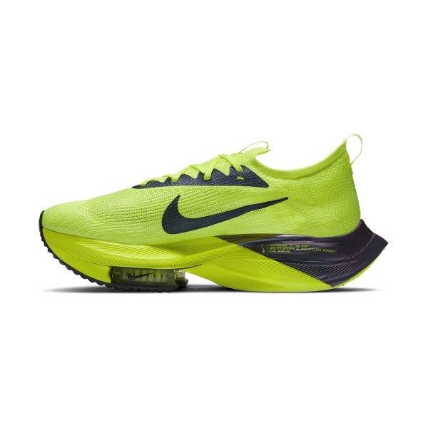 Nike Air Zoom Alphafly Next% - Volt/Black/Racer Blue/Multi Color