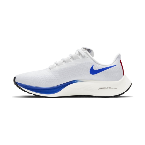 Nike Air Zoom Pegasus 37 Premium - White/Game Royal/Gym Red/Sail