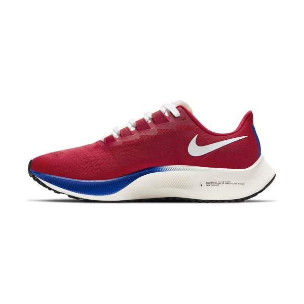 Nike Air Zoom Pegasus 37 Premium - Gym Red/Game Royal/White/Sail