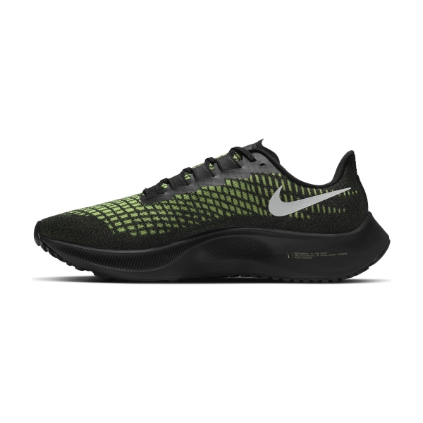 Nike Air Zoom Pegasus 37 - Black/Reflect Silver/Ghost Green