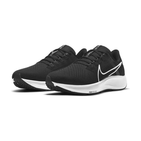 Nike Air Zoom Pegasus 38 - Black/White/Anthracite/Volt