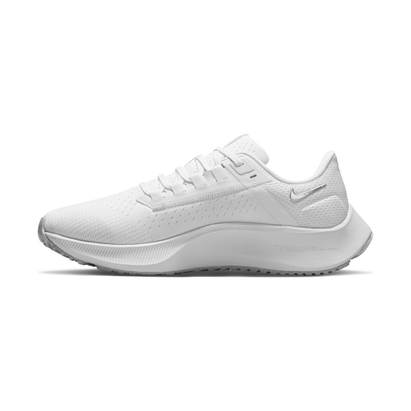 Nike Air Zoom Pegasus 38 - White/Metallic Silver/Pure Platinum