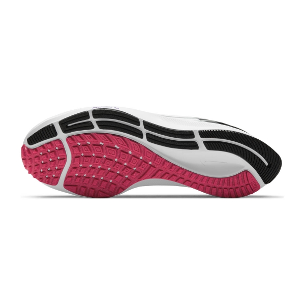 Nike Air Zoom Pegasus 38 - White/Metallic Silver/Black