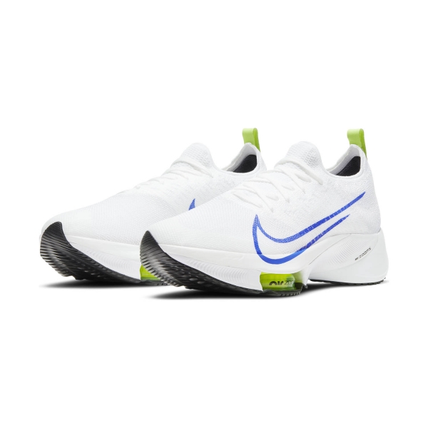 Nike Air Zoom Tempo Next% - White/Racer Blue/Volt/Black