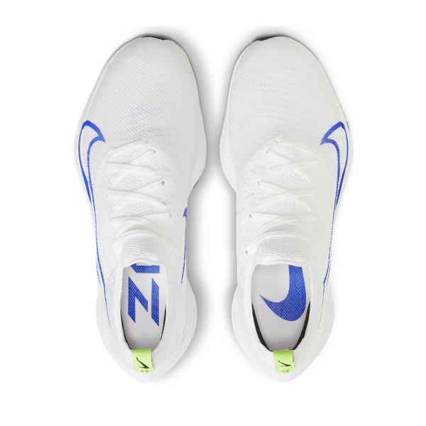 Nike Air Zoom Tempo Next% - White/Racer Blue/Volt/Black