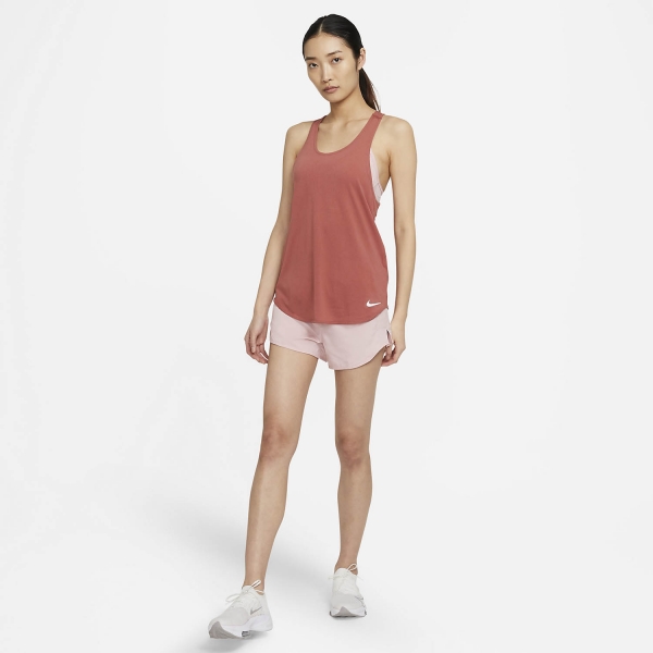Nike Breathe Cool Tank - Canyon Rust/Reflective Silver