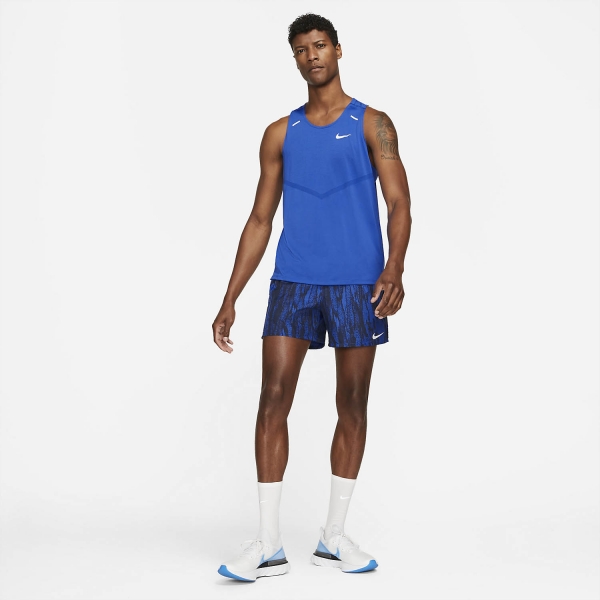 Nike Challenger Wild Run 5in Shorts - Obsidian/Game Royal/Reflective Silver