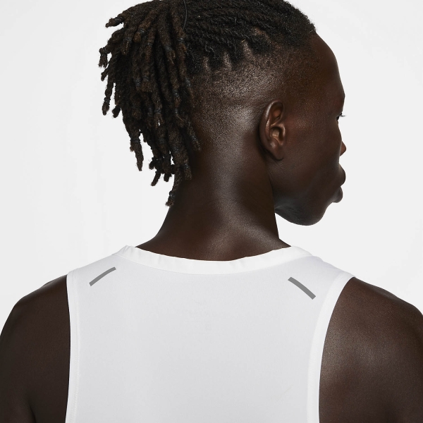 Nike Dri-FIT Rise 365 Men's Running Tank - White
