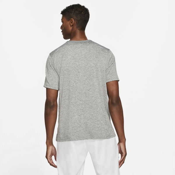 Nike Dri-FIT Rise 365 Maglietta - Smoke Grey/Heather/Reflective Silver