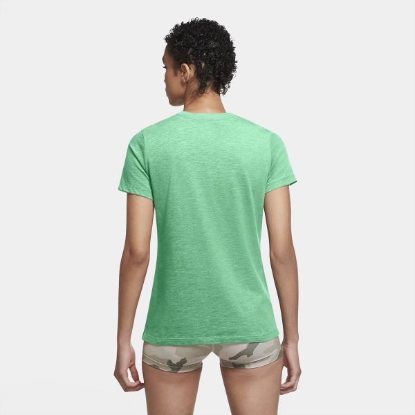 Nike Dry Crew T-Shirt - Green Glow/Barely Volt/Black