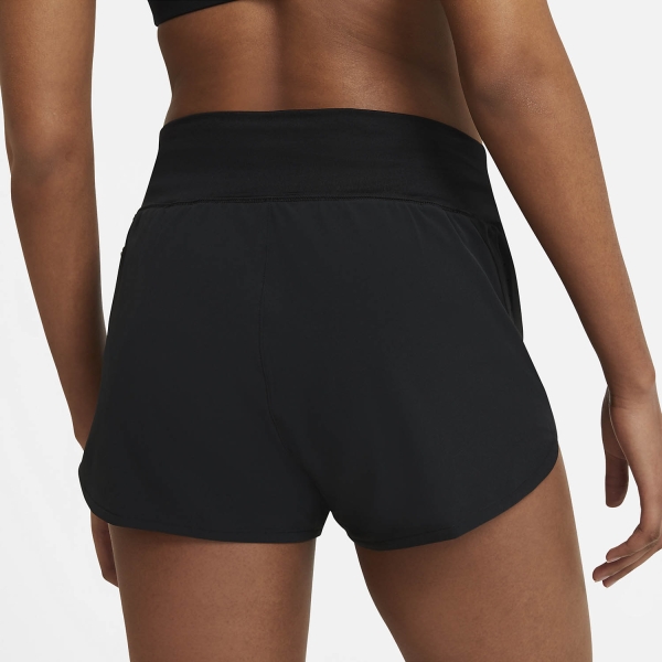 Nike Eclipse 3in Shorts - Black/Reflective Silver