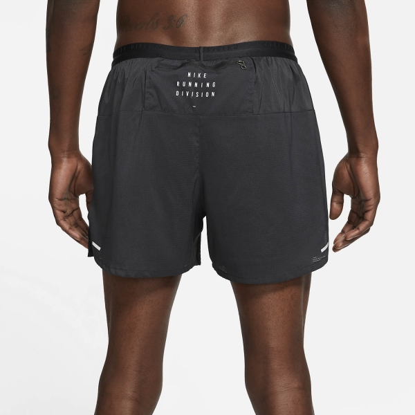 Nike Flex Stride Run Division 4in Shorts -Black/Reflective Silver