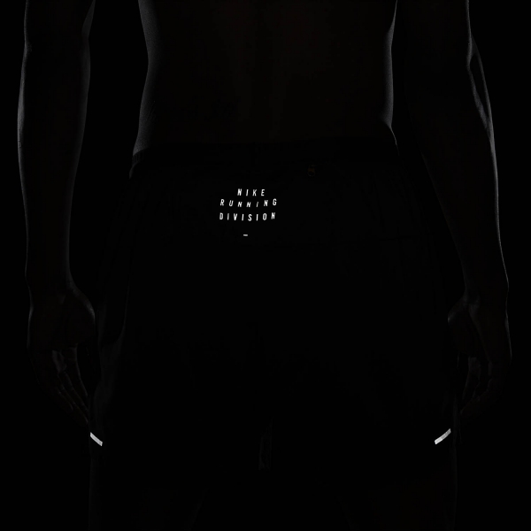 Nike Flex Stride Run Division 4in Shorts -Black/Reflective Silver