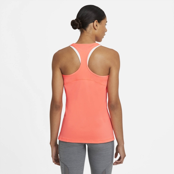 Nike Pro Tank - Bright Mango/White