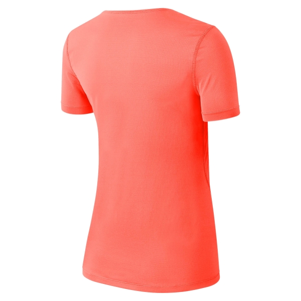 Nike Pro T-Shirt - Bright Mango/White