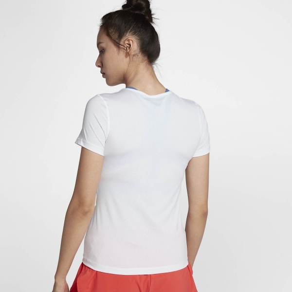 Nike Pro T-Shirt - White/Black