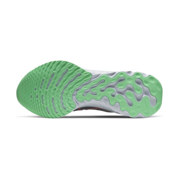 Nike React Infinity Run Flyknit 2 - Ridgerock/Chile Red/Black/Green Glow