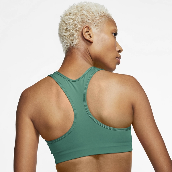 Nike Swoosh Sports Bra - Neptune Green/White