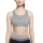 Nike Swoosh Sports Bra - Smoke Grey/Pure Black