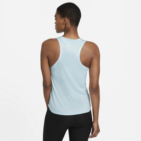 Nike Swoosh Run Tank - Glacier Blue/Reflective Silver