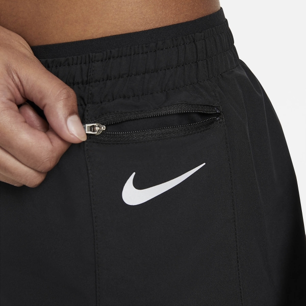 Nike Tempo Luxe 3in Shorts - Black/Reflective Silver