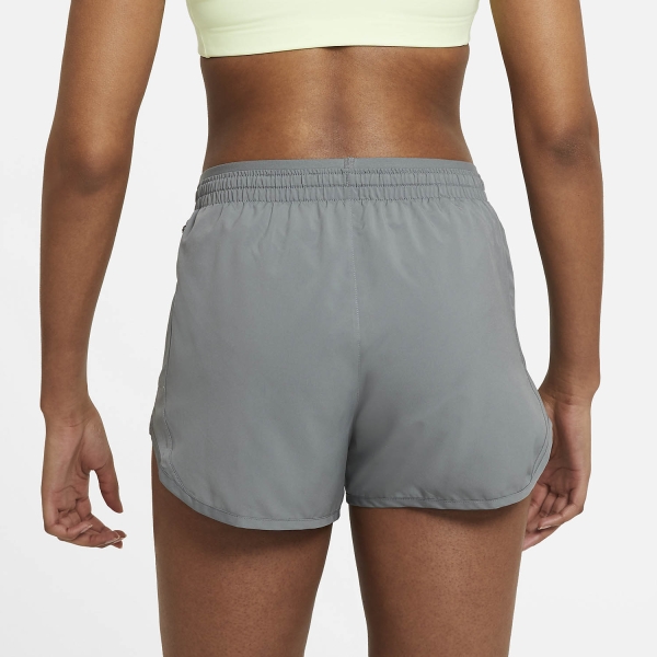 Nike Tempo Luxe 3in Shorts - Smoke Grey/Reflective Silver
