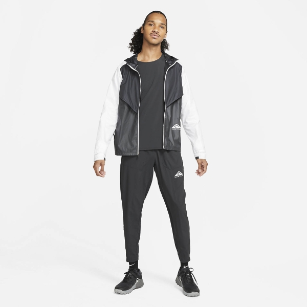 Nike Windrunner Trail Jacket - Black/Dark Smoke Grey/White