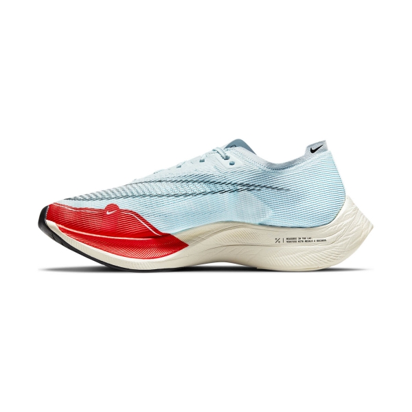 Nike ZoomX Vaporfly Next% 2 - Glacier Blue/Black/Chile Red/Pale Ivory