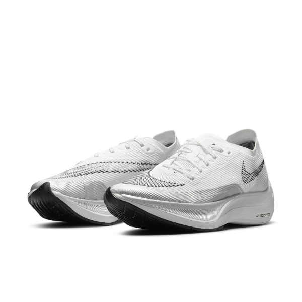 Nike ZoomX Vaporfly Next% 2 - White/Black/Metallic Silver