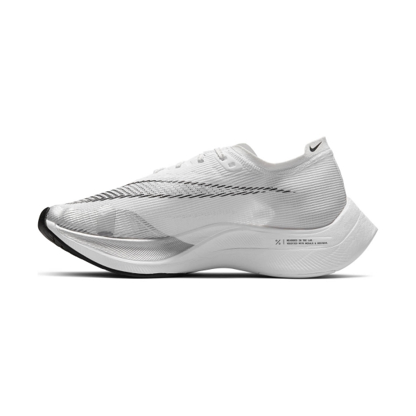 Nike ZoomX Vaporfly Next% 2 - White/Black/Metallic Silver
