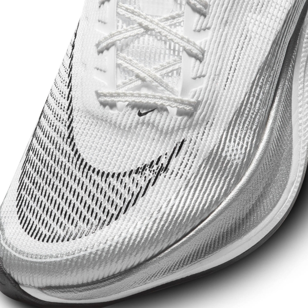 Nike ZoomX Vaporfly Next% 2 - White/Black/Metallic Silver