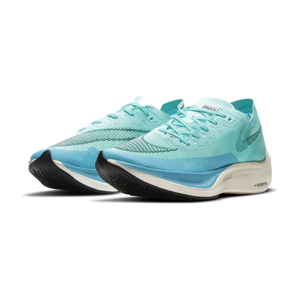 Nike ZoomX Vaporfly Next% 2 - Aurora Green/Black/Chlorine Blue