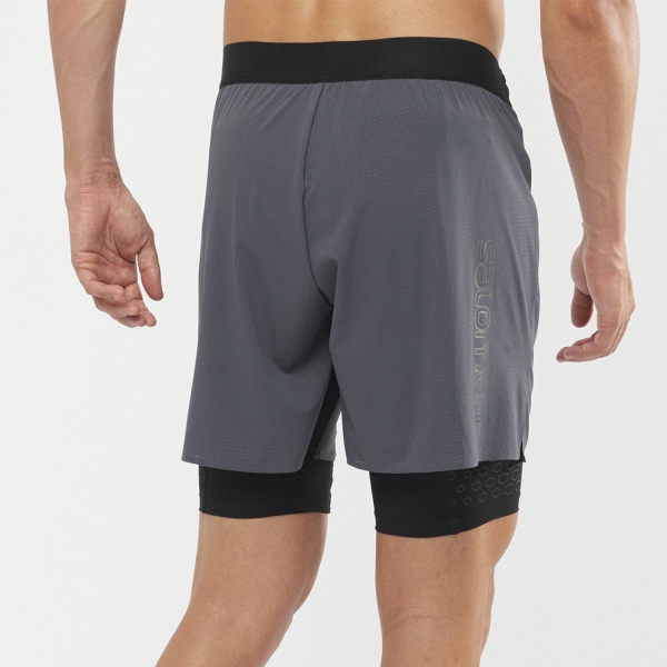 Salomon Exo Motion 2 in 1 10in Shorts - Ebony Black