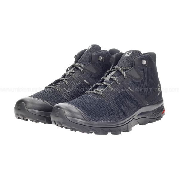 Salomon Outline Prism Mid GTX - Black/Castor Gray