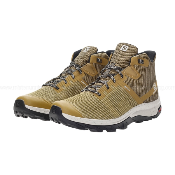 Salomon Outline Prism Mid GTX - Kelp/Bleached Sand/Lunar Rock