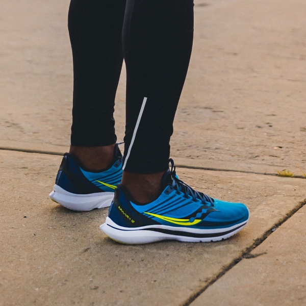 Saucony Kinvara 12 - Blue/Citrus