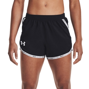 Women's Running Shorts Under Armour Fly By 2.0 3.5in Shorts  Black/White 13613920001