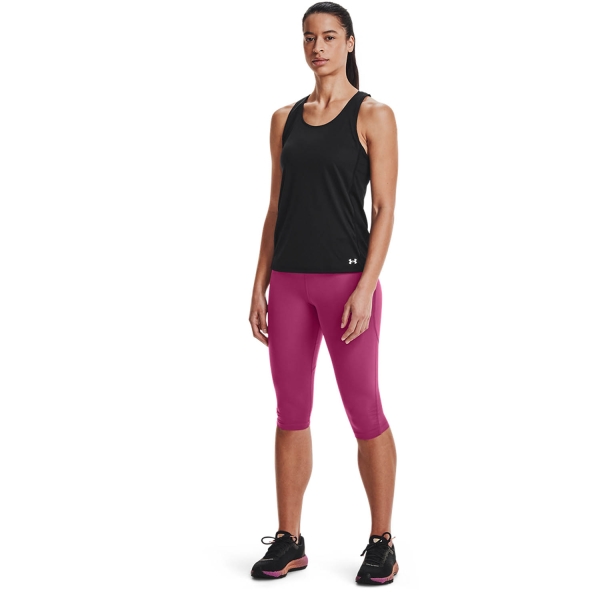 Under Armour Fly By Tank - Black/Reflective