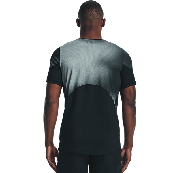 Under Armour HeatGear Rush 2.0 Print T-Shirt - Black