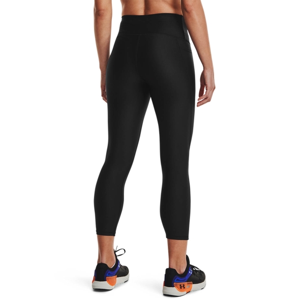 Under Armour HeatGear HiRise 7/8 Tights - Black/White